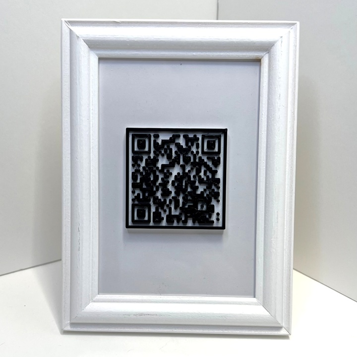 自分だけのオリジナル!立体QRコードのレリーフ
