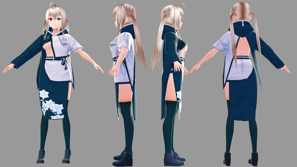 HentaiAnimeパーカー【Vroid用】