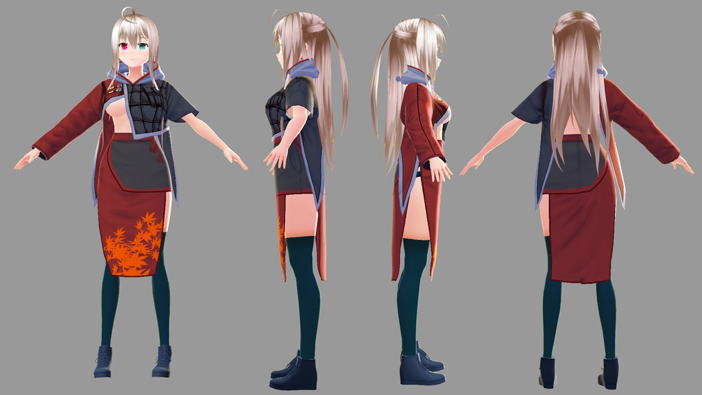 HentaiAnimeパーカー【Vroid用】