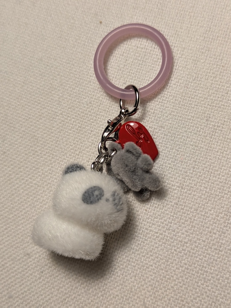 ほわほわパンダめじるしチャーム