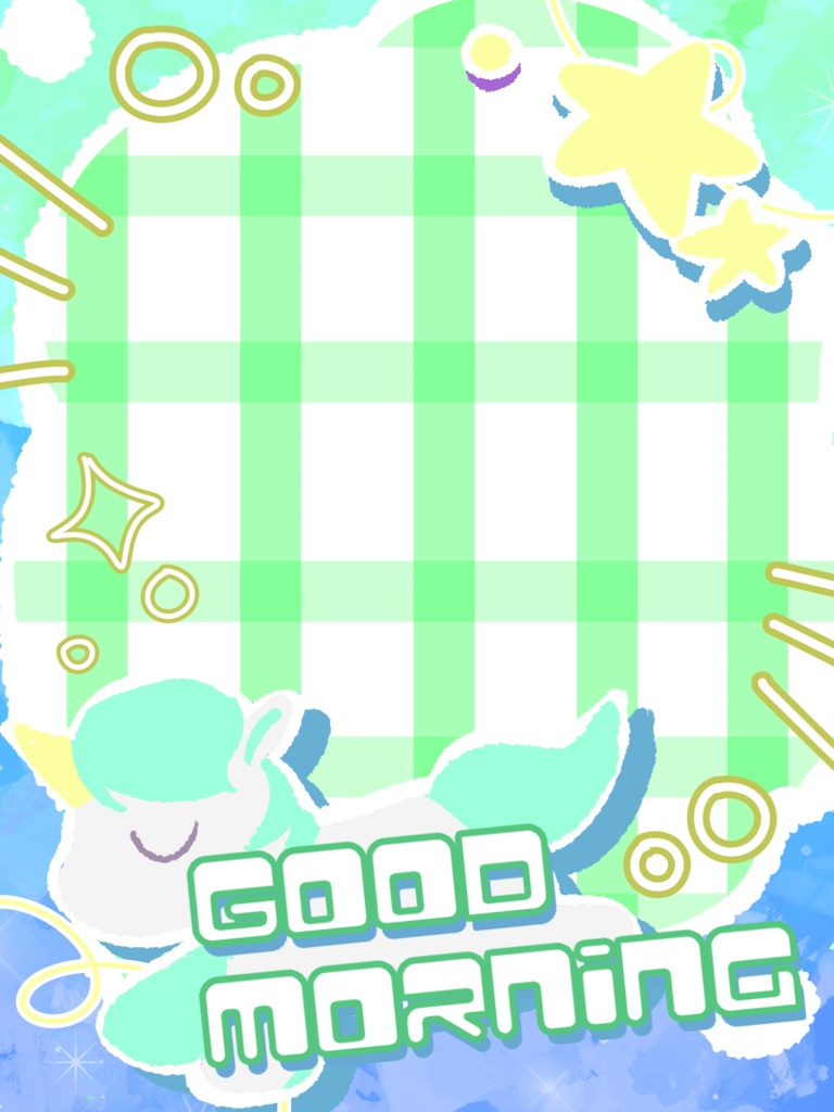 【無料】ゆめごこちおはV素材【IRIAM】