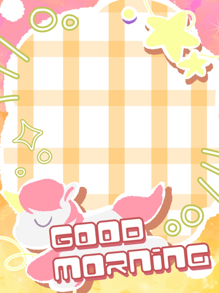 【無料】ゆめごこちおはV素材【IRIAM】