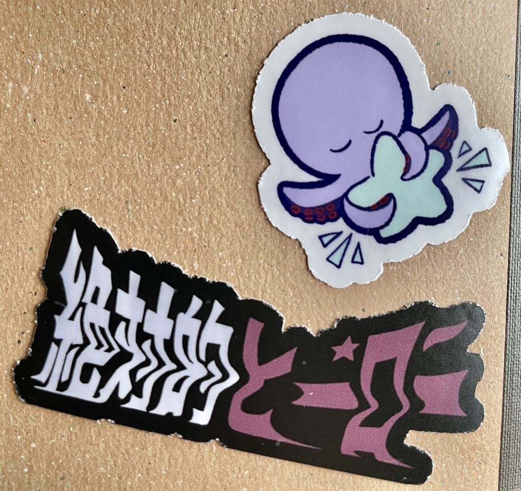 【非公式】ダイカットステッカーセット