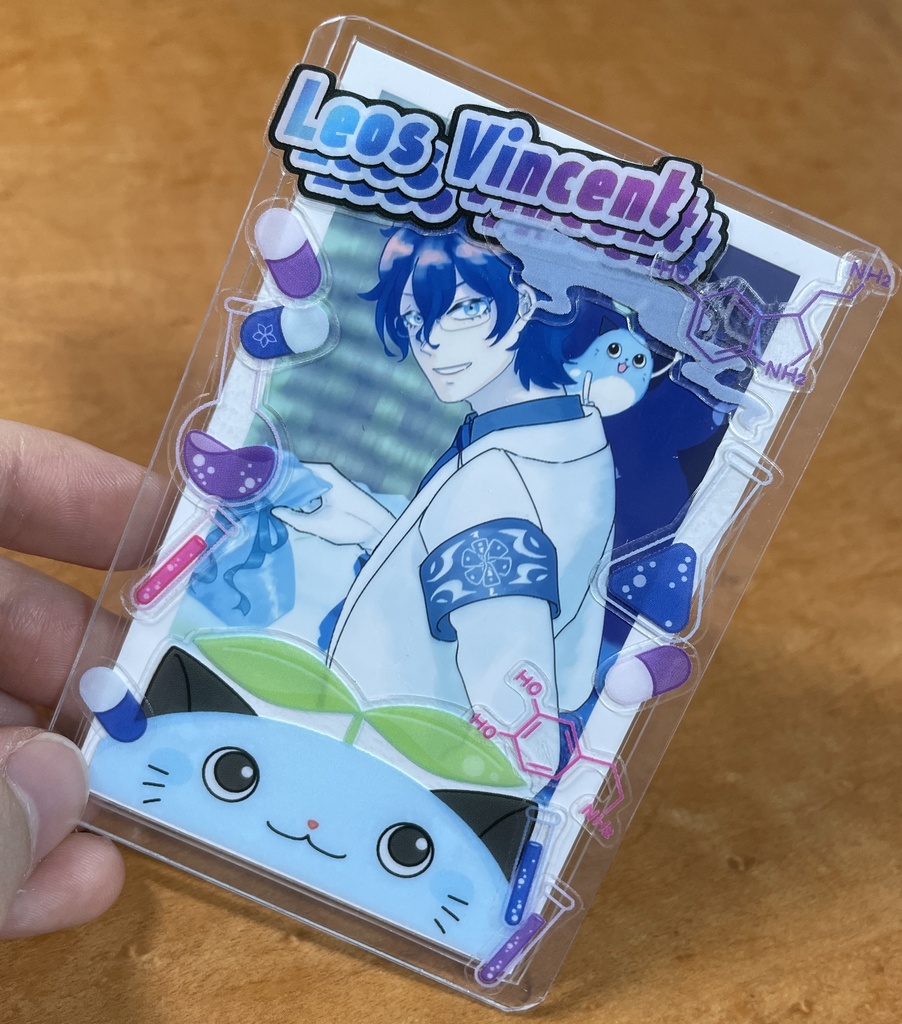 【にじそうさく09】レオス博士非公式グッズ&漫画