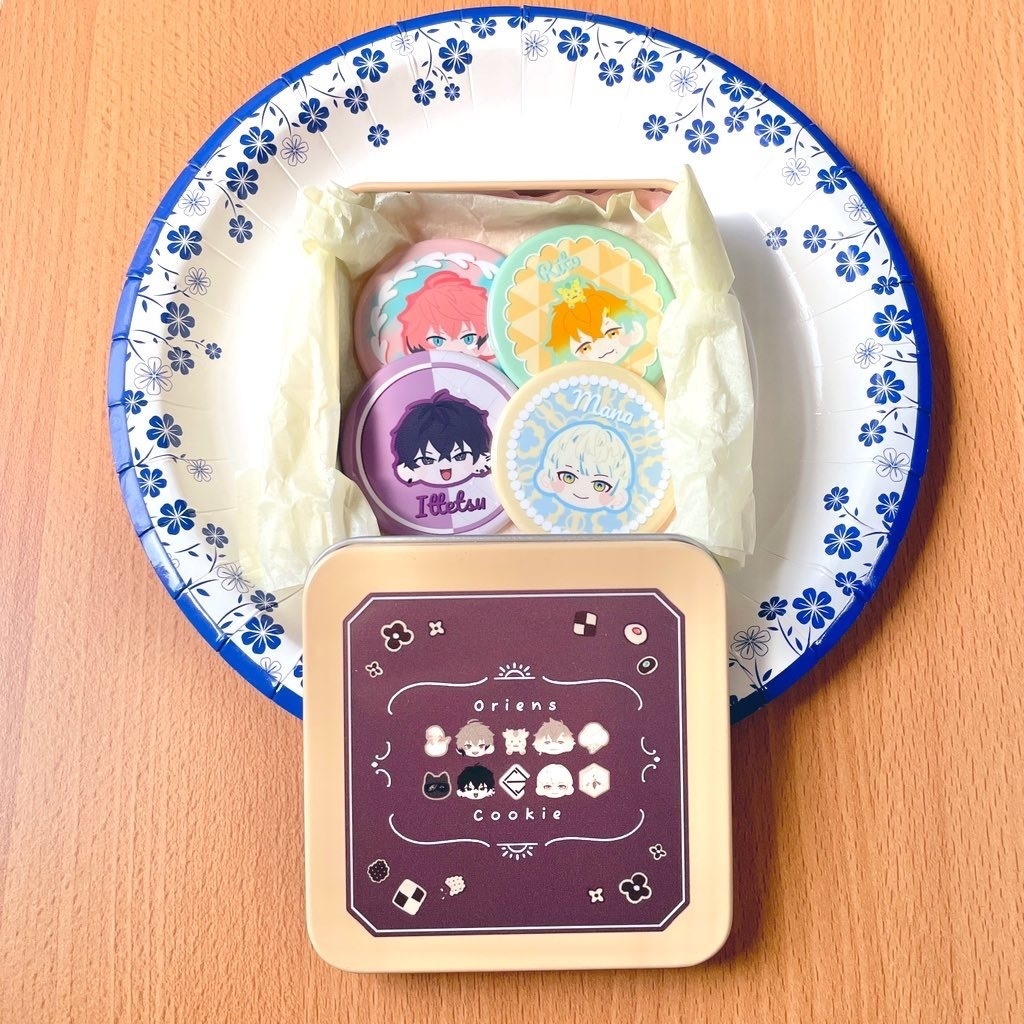 【非公式】オリエンスクッキー缶バッジ缶