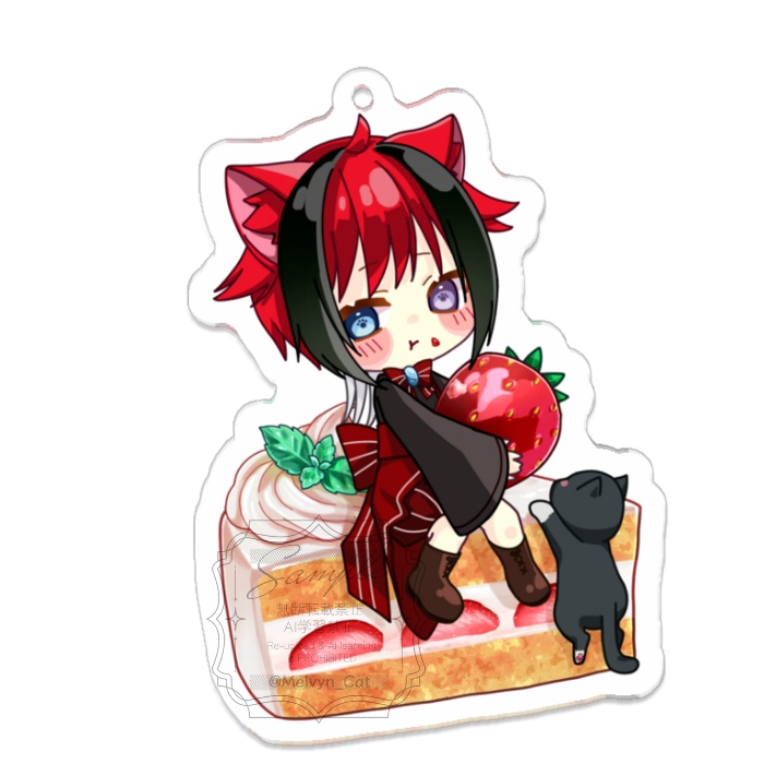 ランダム アクリルキーホルダー