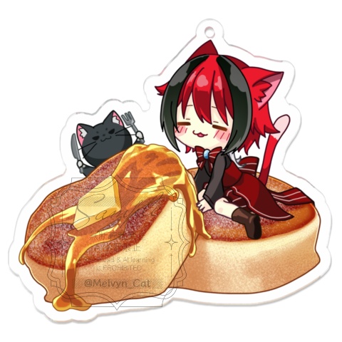 ランダム アクリルキーホルダー