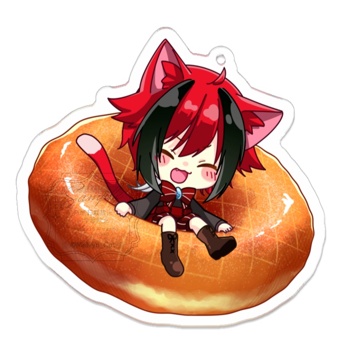 ランダム アクリルキーホルダー