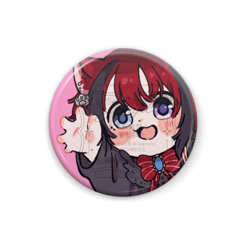 ランダム缶バッチ