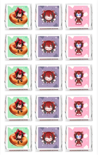 DECOチョコ  保存グッズ付き