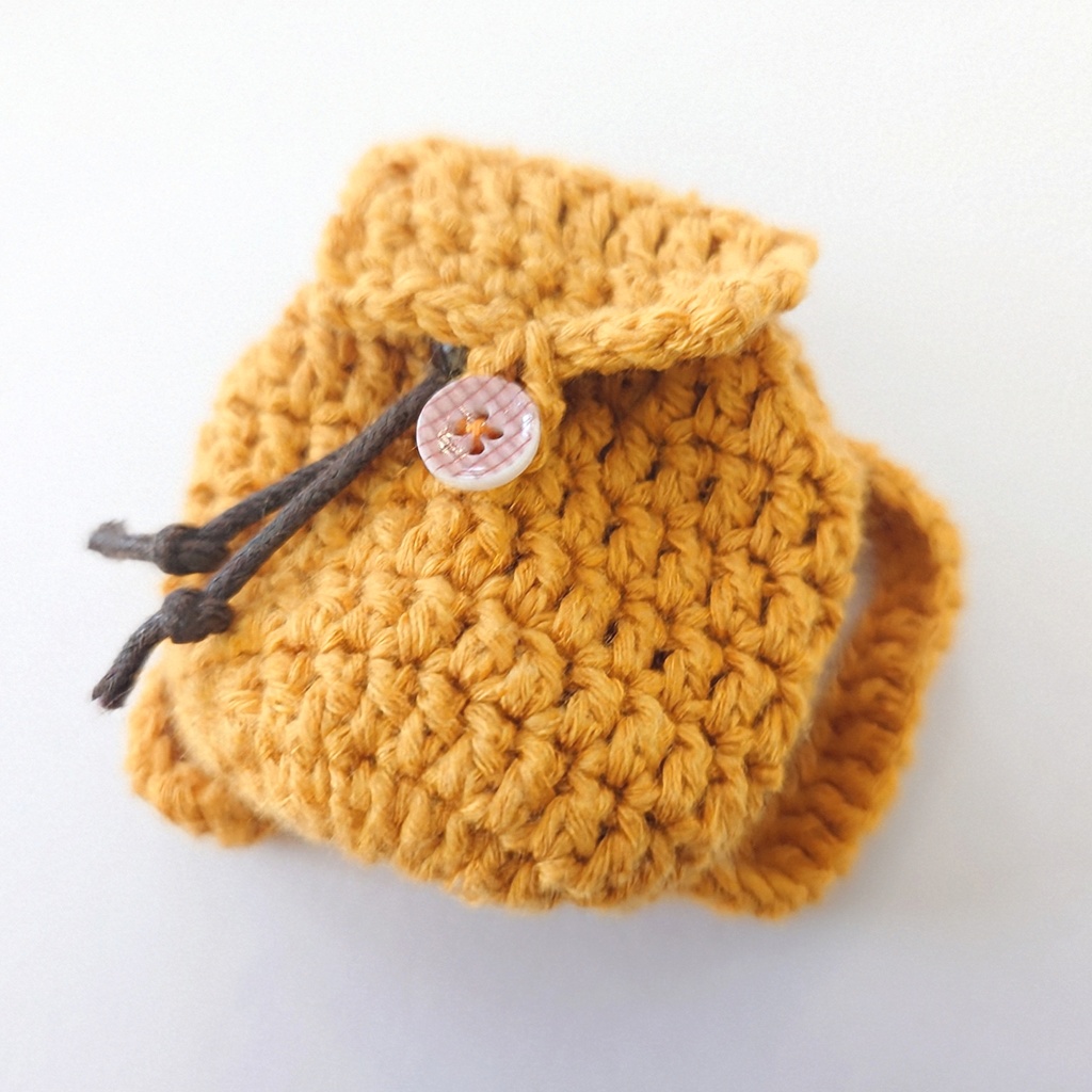 手編みぬいリュック/玩偶背包/mochila para muñecas