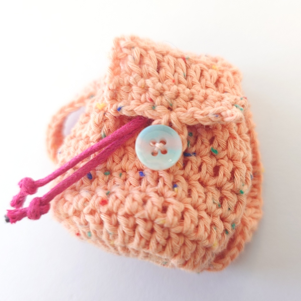 手編みぬいリュック/玩偶背包/mochila para muñecas