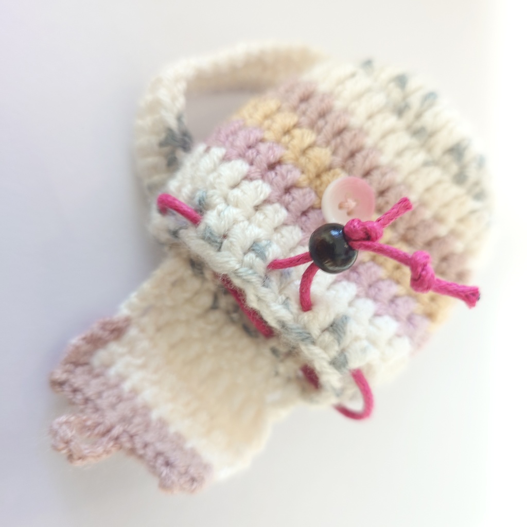 手編みぬいリュック/玩偶背包/mochila para muñecas