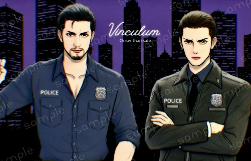 ポリスパロディポストカード