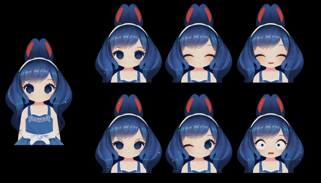 オリジナル3Dモデル rabbit loli【Astra】