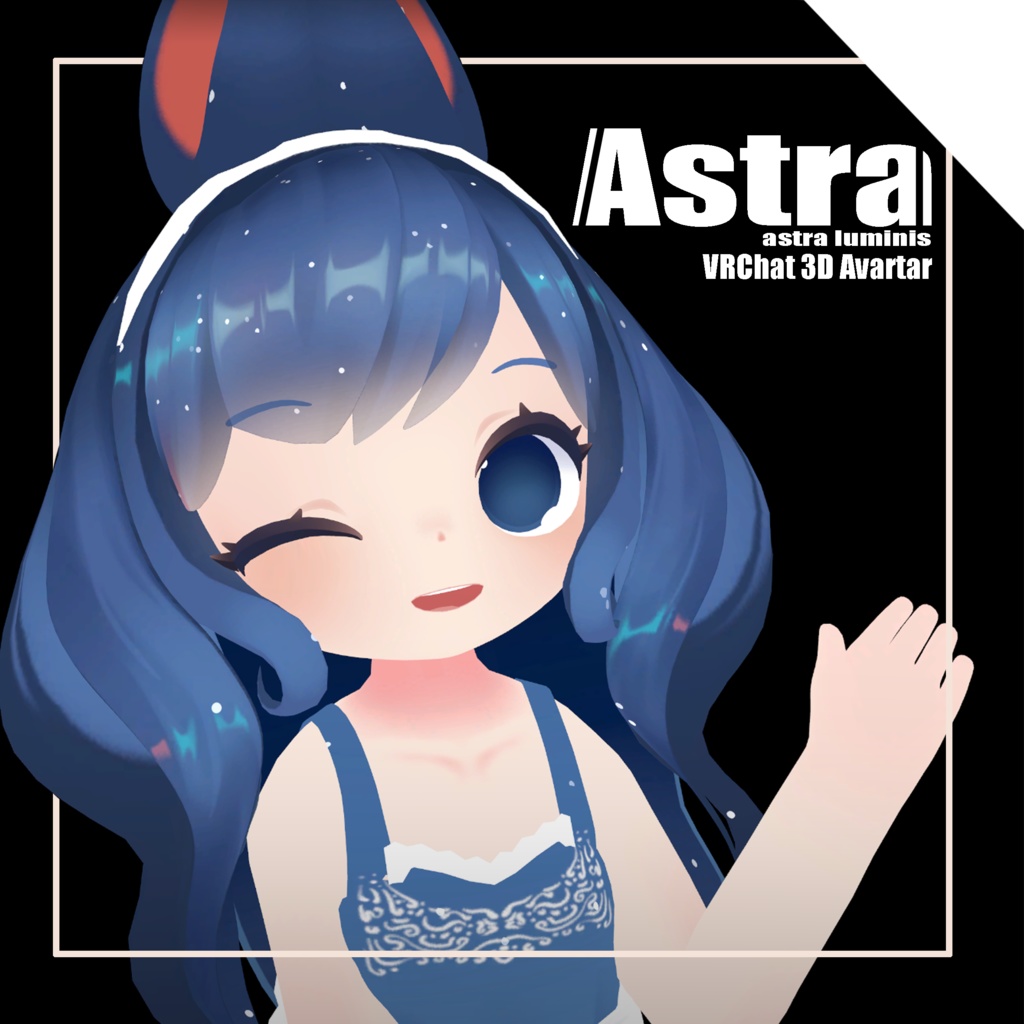 オリジナル3Dモデル rabbit loli【Astra】