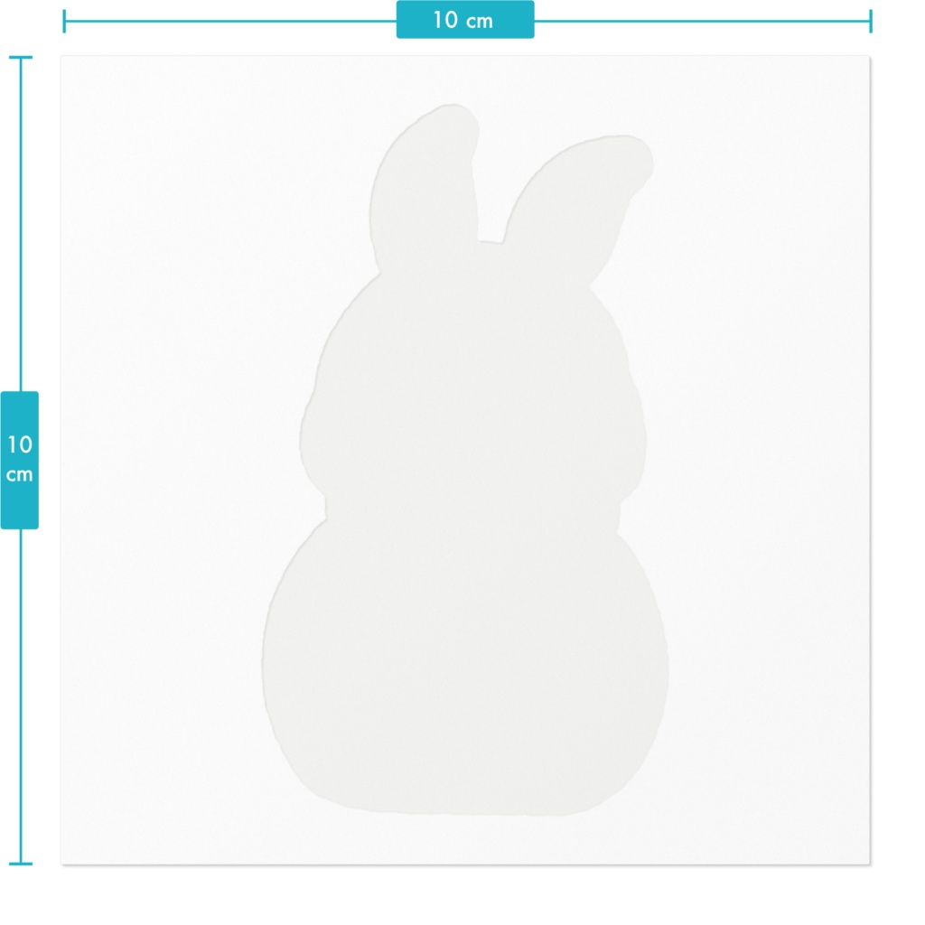 雪だるましらきステッカー(赤)