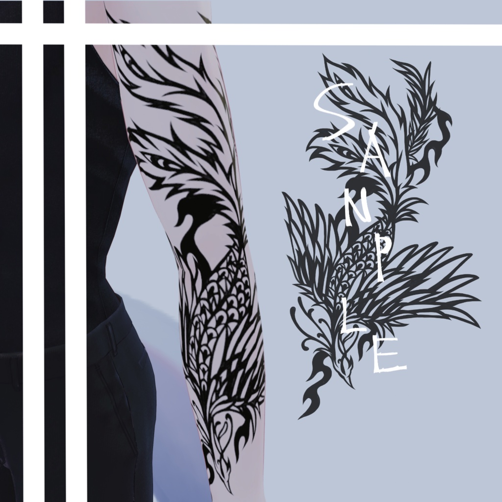 Tatoo/刺青 三点セット