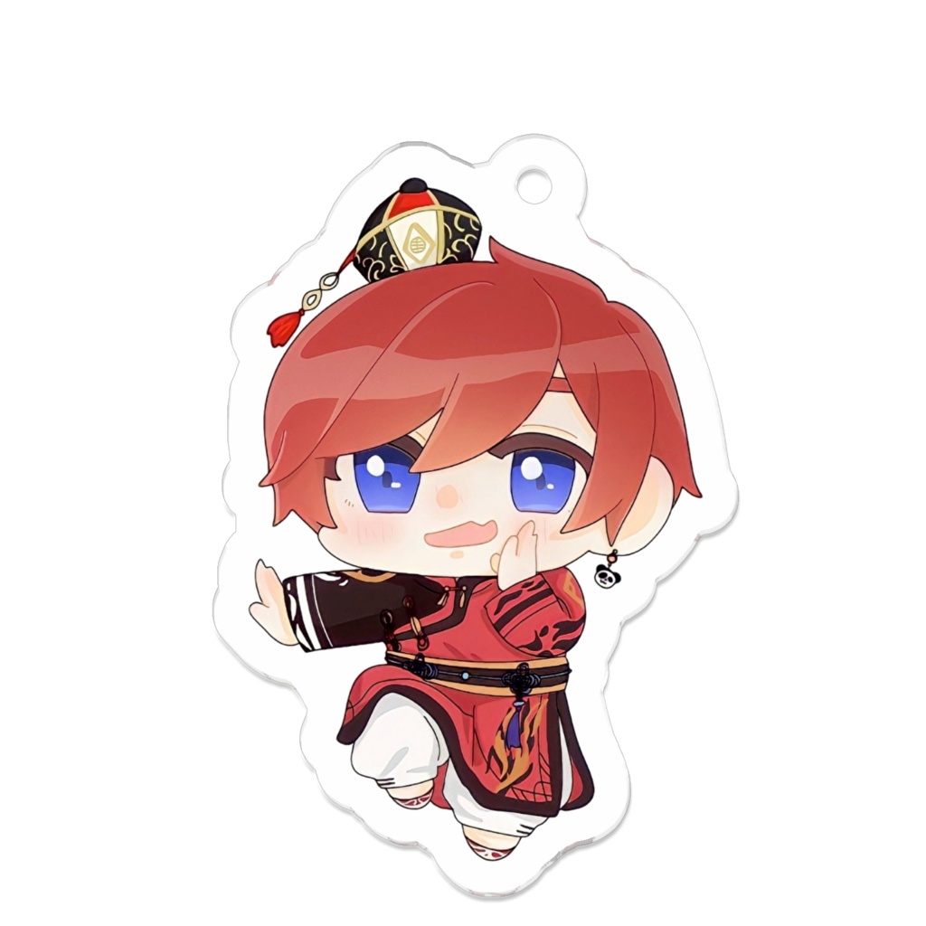 アクリルきんホルダーいつでも一緒だよサイズ ちきちきshop Booth