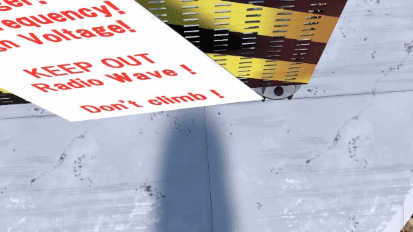 Virtual FM 放送局(欧州風垂直系ＤＰ)・アンテナタワー３Ｄモデル