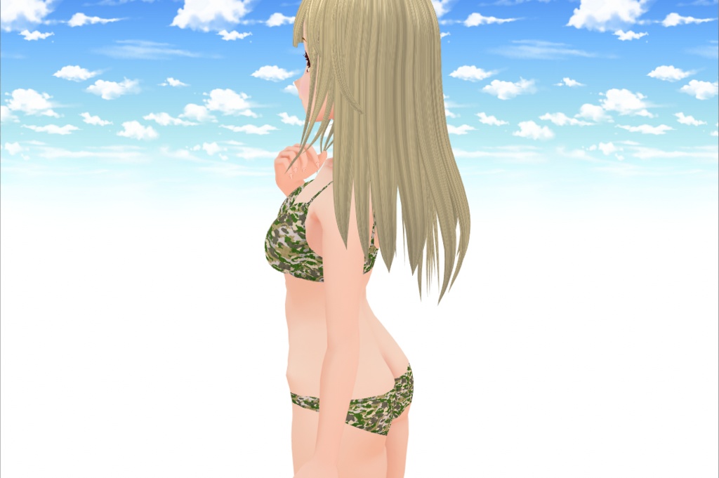 【VRoid用】迷彩柄キャンパーテクスチャセット(VRoid β版と正式版用を同梱)