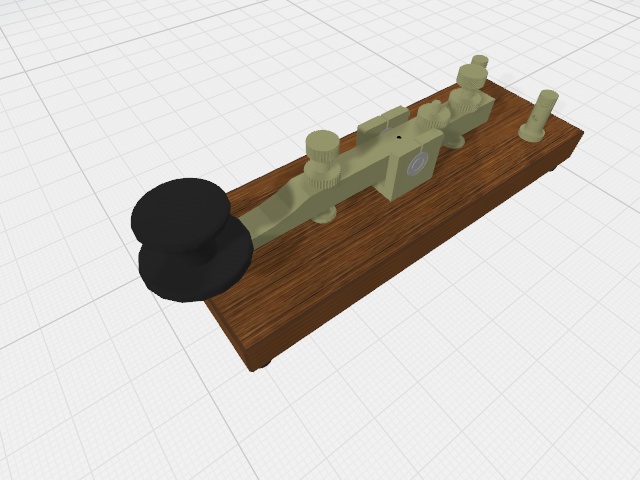 TELEGRAPH-KEY(モールス電信用電鍵)