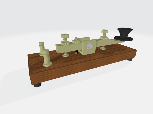 TELEGRAPH-KEY(モールス電信用電鍵)