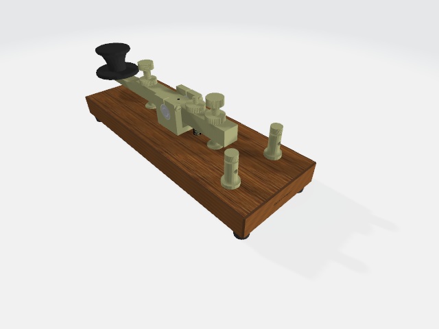 TELEGRAPH-KEY(モールス電信用電鍵)