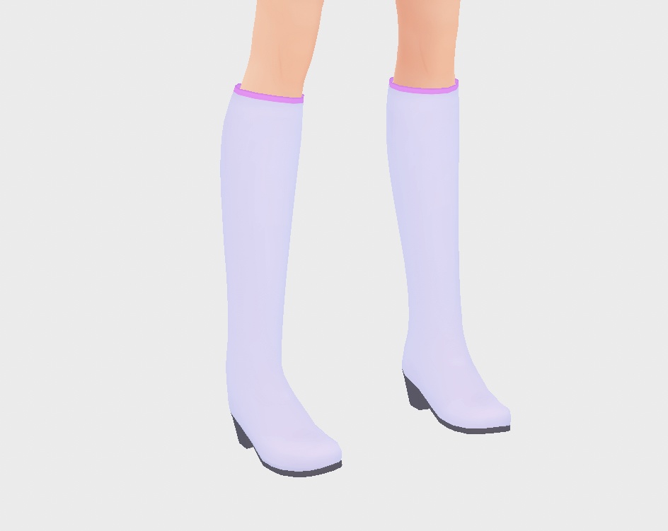 「VroidStudio」Vroid用ブーツ用テクスチャー