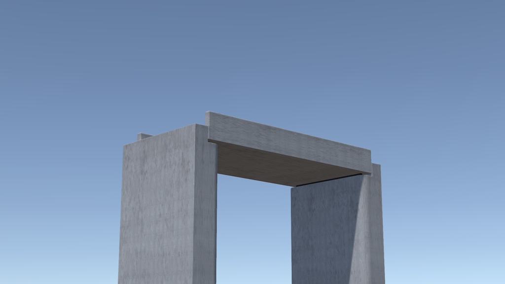 <<3D-MODEL>>Bridge;Concrete(Span15m)