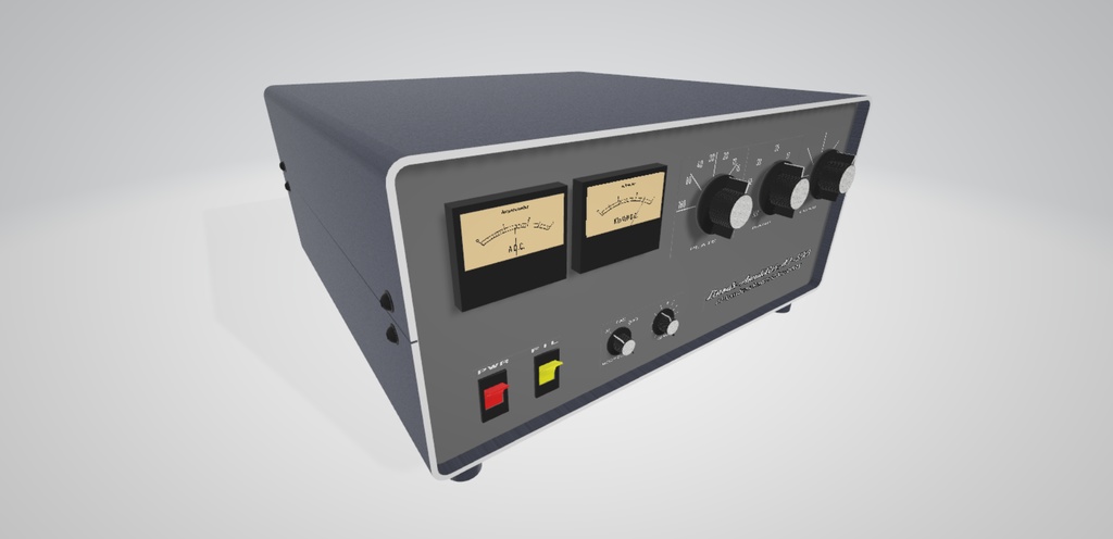 アマチュア無線小屋3Dモデルキット(Ham_Radio_Shack_3D_Model_Kits)