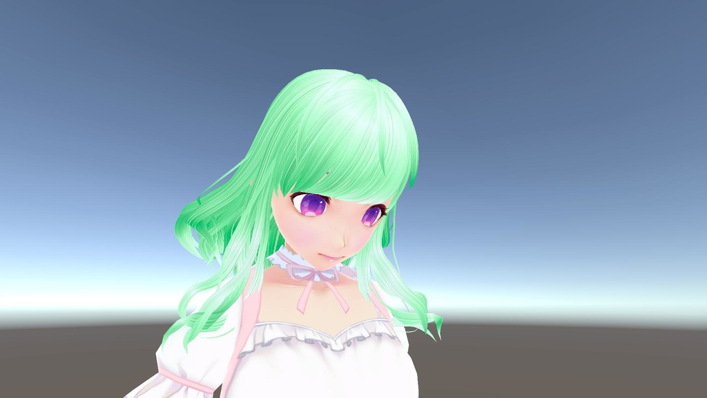 Hair Halo Shader For Light Color Unity Assets(異方性反射天使の輪)※実験成果物