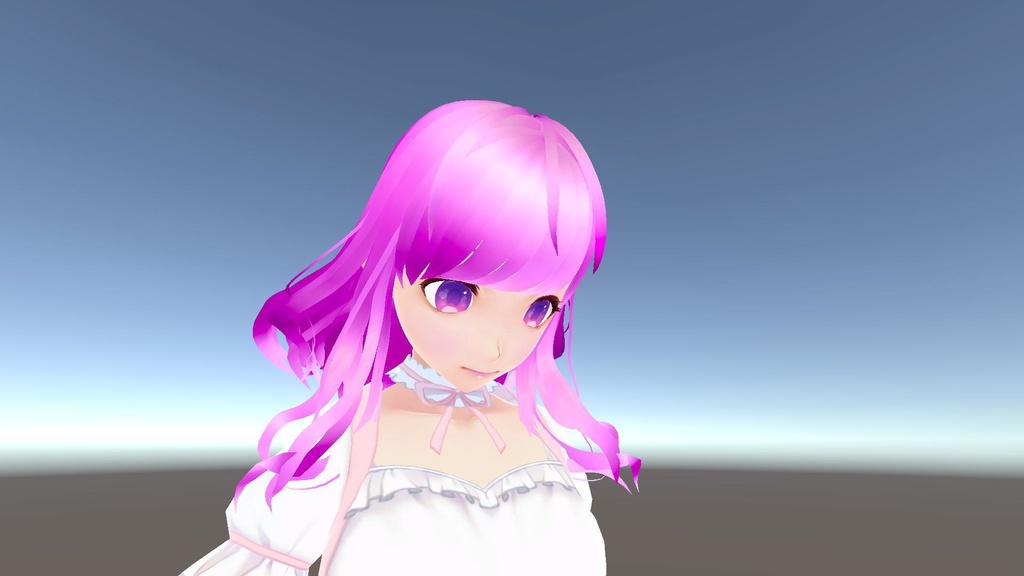 Hair Halo Shader For Light Color Unity Assets(異方性反射天使の輪)※実験成果物