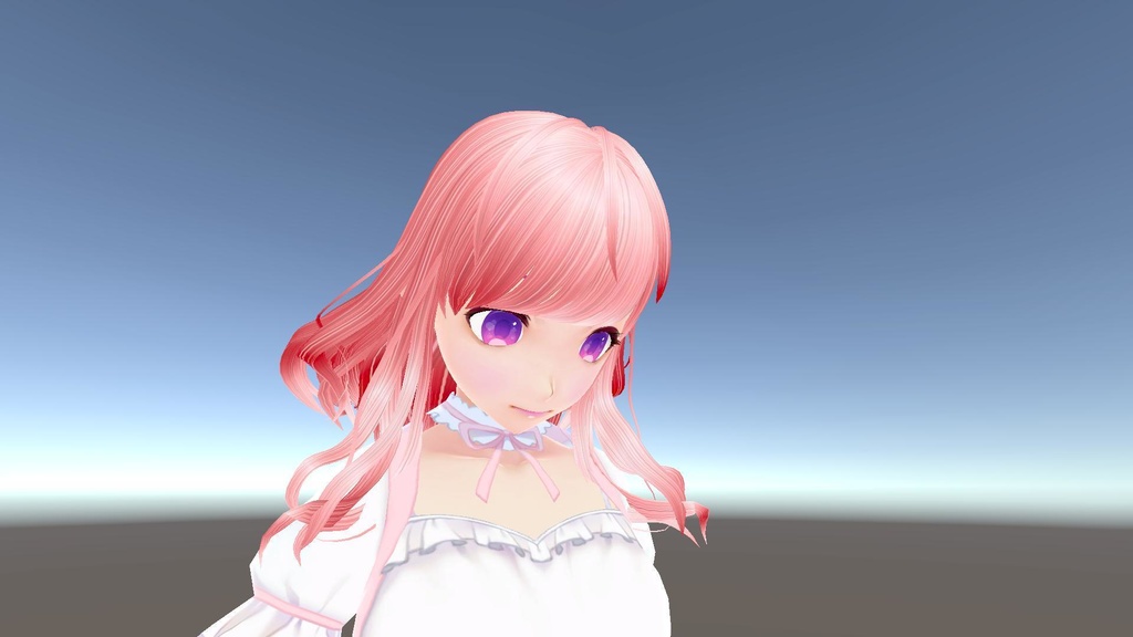 Hair Halo Shader For Light Color Unity Assets(異方性反射天使の輪)※実験成果物