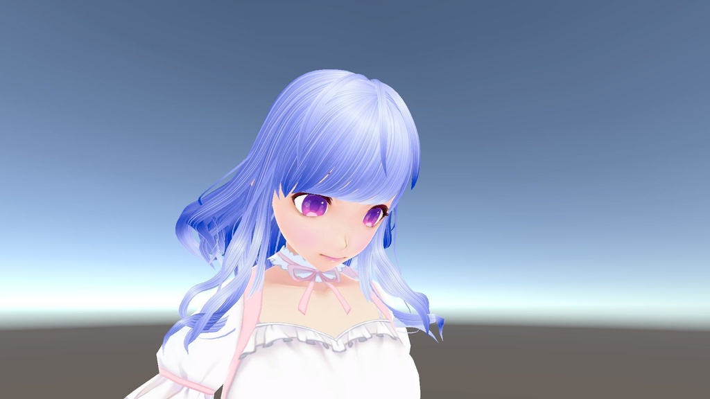 Hair Halo Shader For Light Color Unity Assets(異方性反射天使の輪)※実験成果物