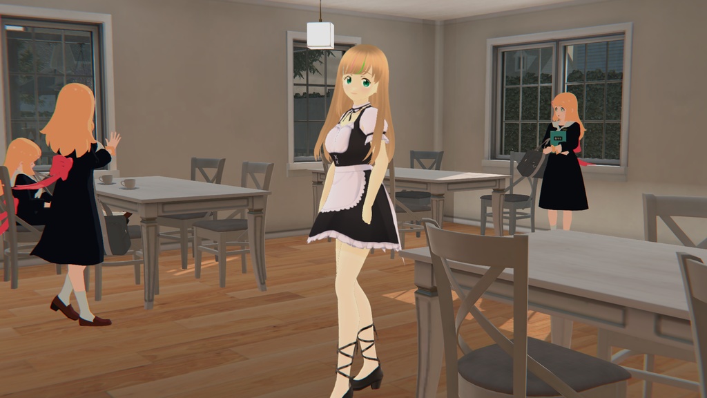 「VWorld」用建築設定ファイル「Cafe Terrace」