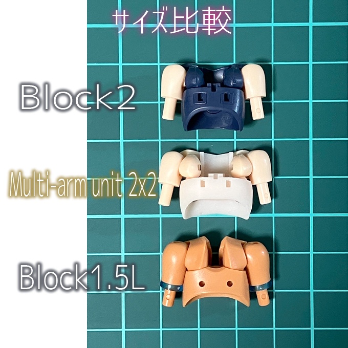 Multi-arm unit 2x2
