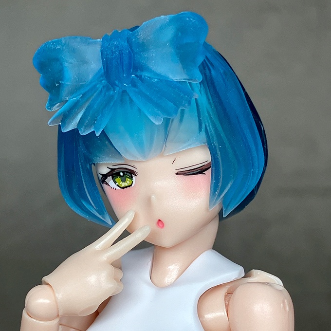 八衣門式ヘアパーツ 其之参-鬼蝶-