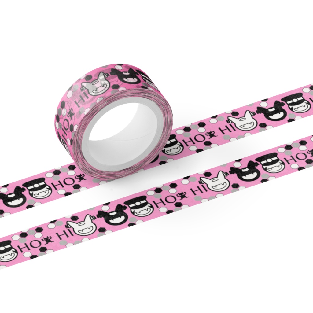 ひほマスキングテープ（ぴんく）