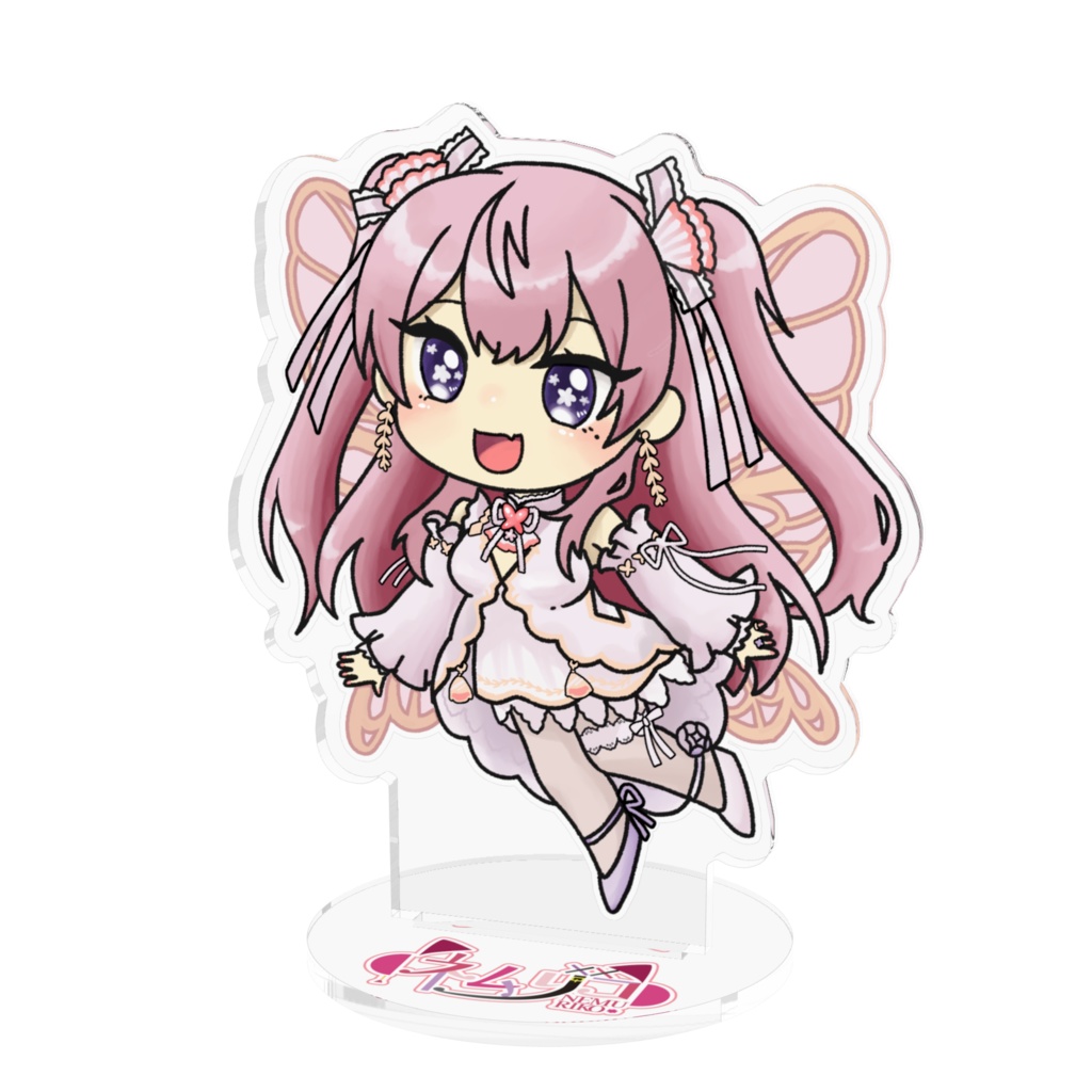 妖精ちびネムリコ アクリルスタンド10*10cm