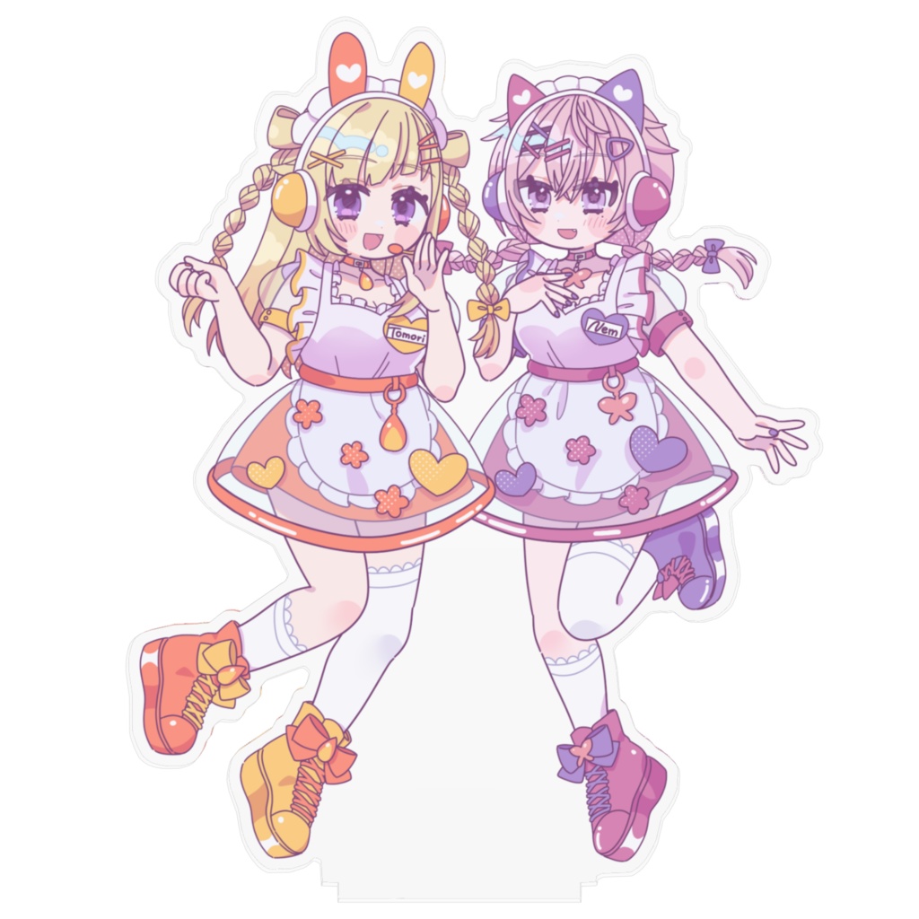 ともねむハッピーシンセサイザ公開記念 なかよしアクリルスタンド(サイズ2種)