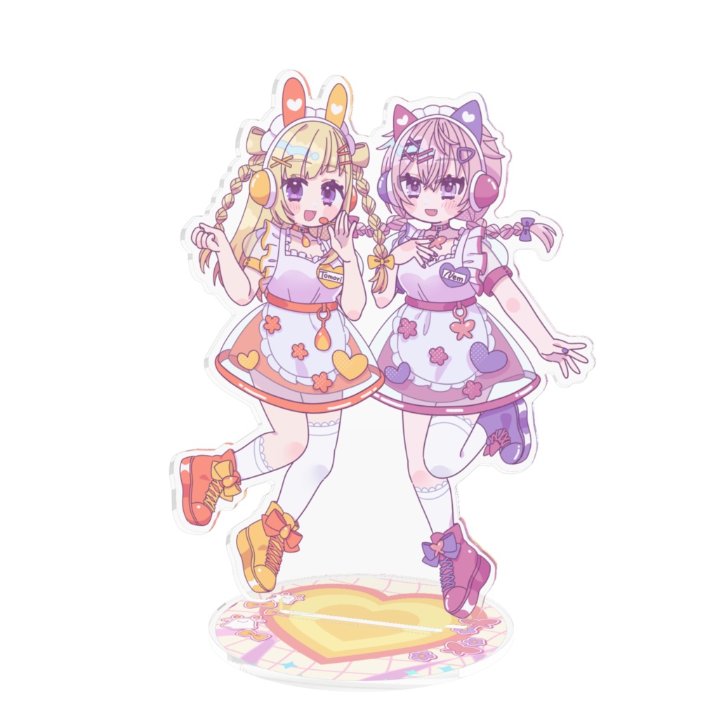ともねむハッピーシンセサイザ公開記念 なかよしアクリルスタンド（サイズ2種）