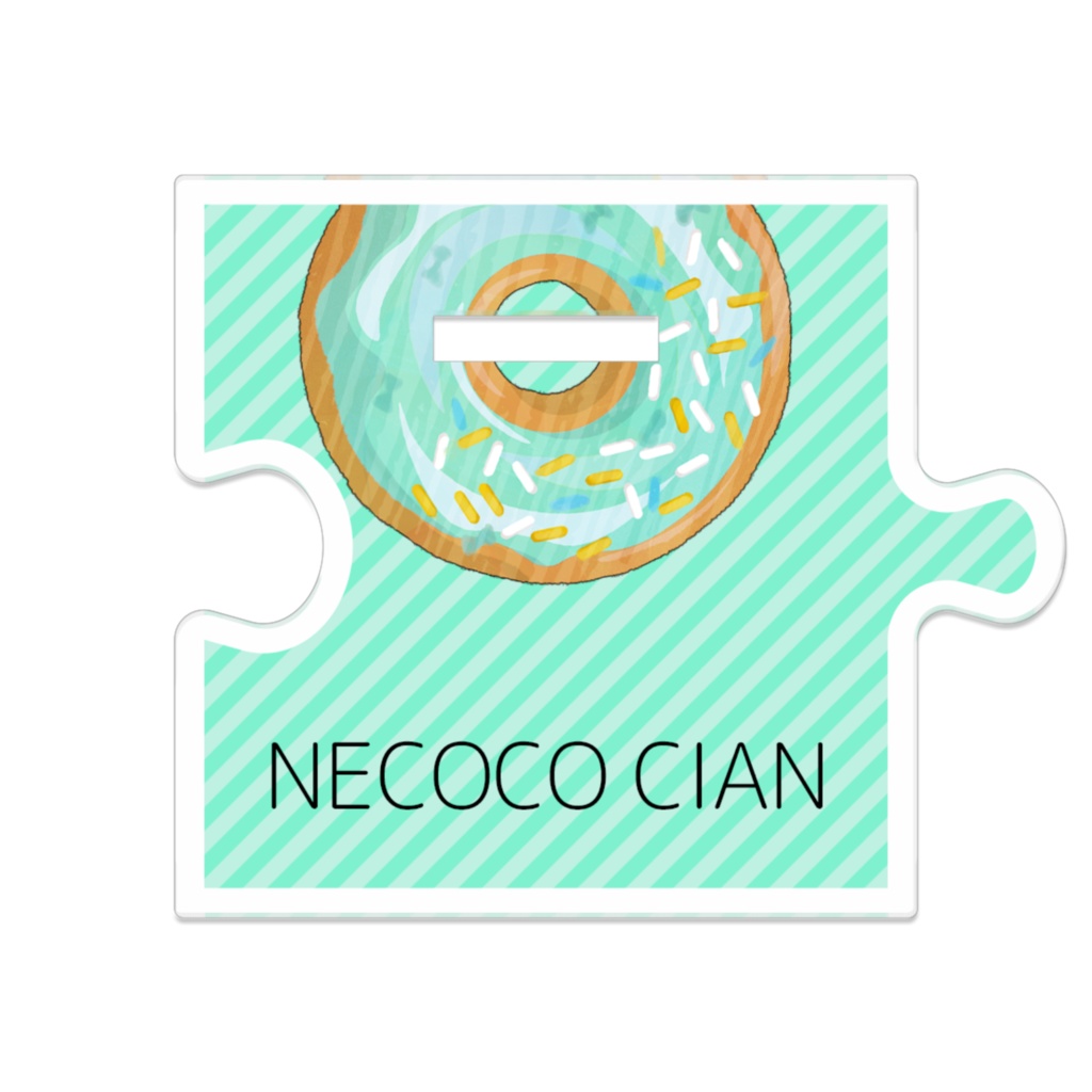 【DONUT HOLE】猫小シアン つながるアクリルスタンド 125mm