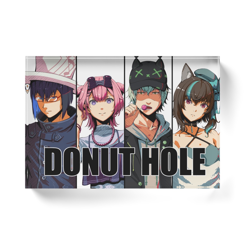 【DONUT HOLE】アクリルブロック (148x100mm)