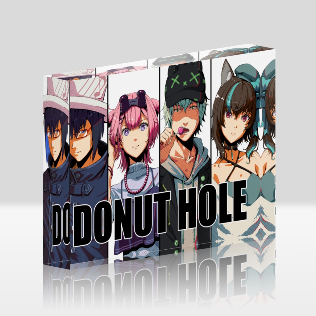 【DONUT HOLE】アクリルブロック (148x100mm)