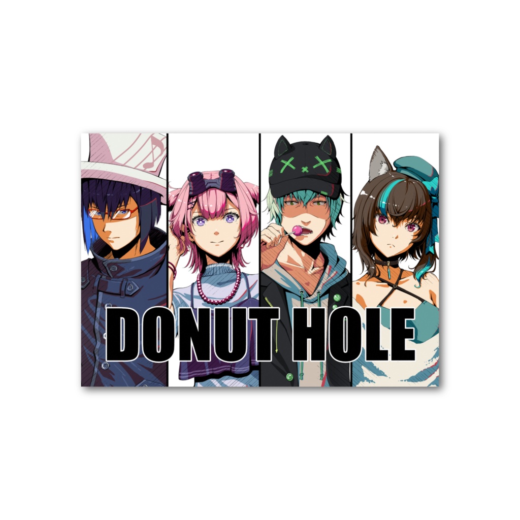 【DONUT HOLE】フォト風カード(89×63mm)