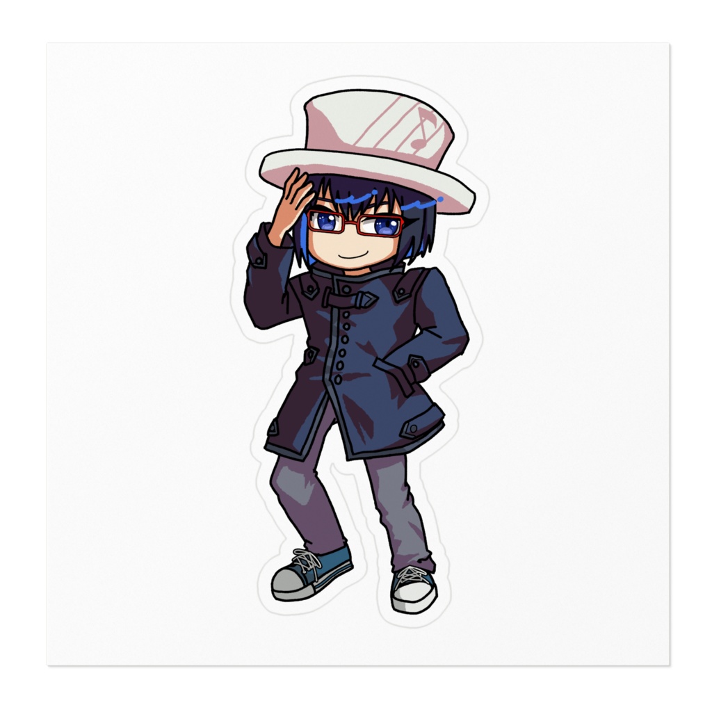 【DONUT HOLE】奏音遊 ステッカー(100*100mm)