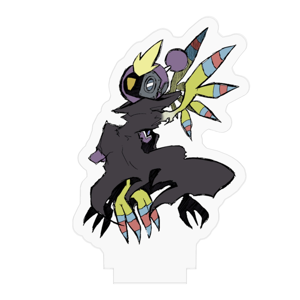 ブレイン君のアクリルフィギュア/サイアクノカタマリ