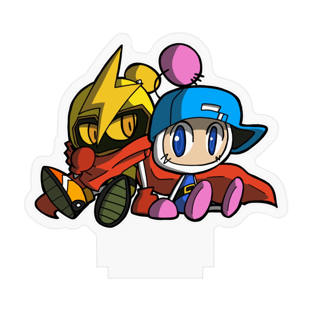 アクリルフィギュア ルカとプー/旅唄鎮魂歌