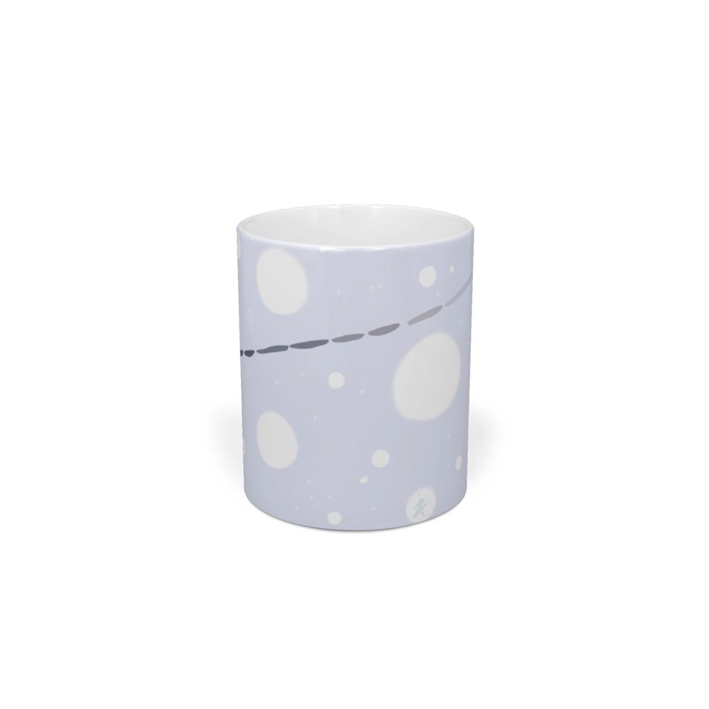 マグカップ 胡麻団子(雪)/サイアクノカタマリ